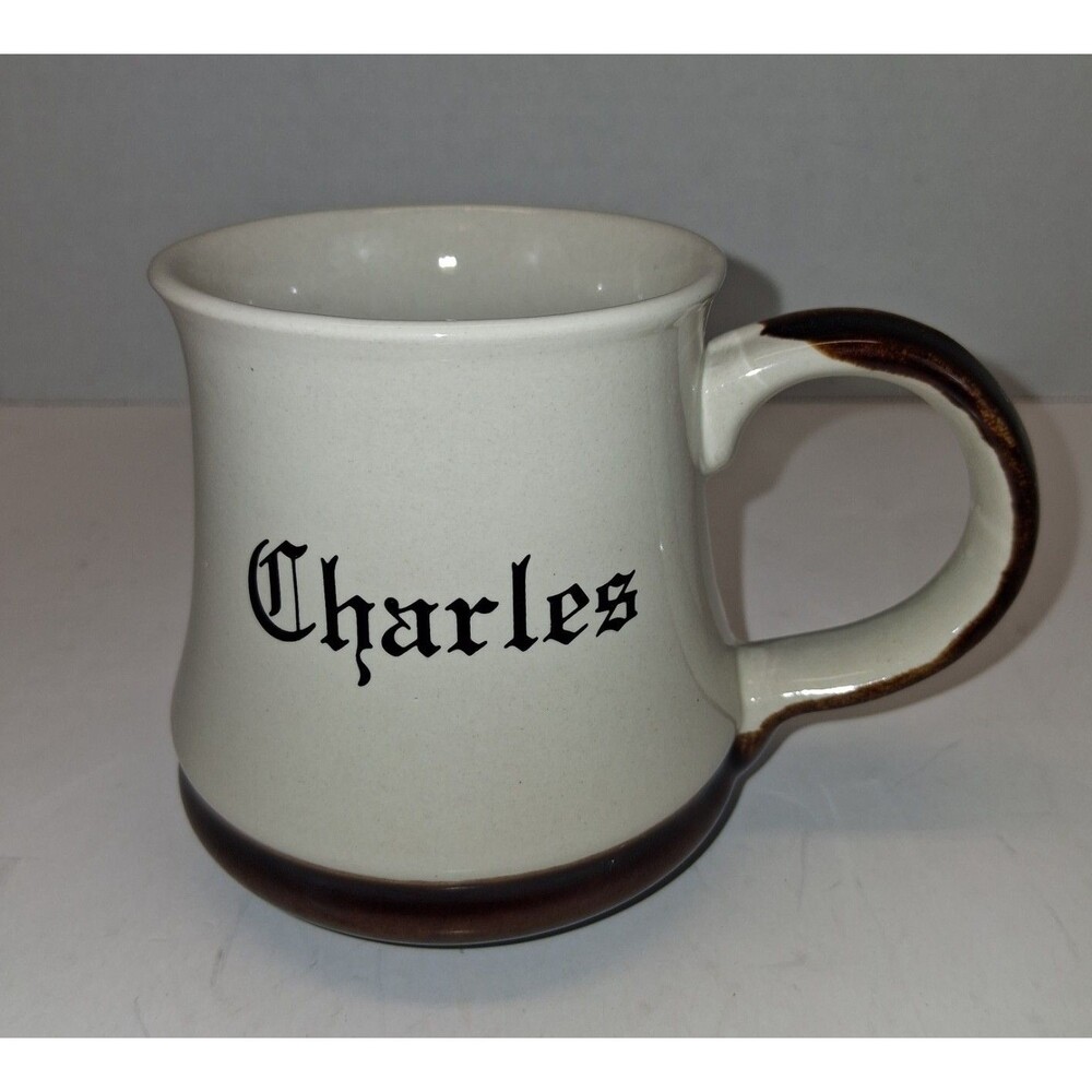 VTG Tennessee Coffee Mill Co. Coffee Mug 10 oz "Charles" Stoneware Pottery 1980s